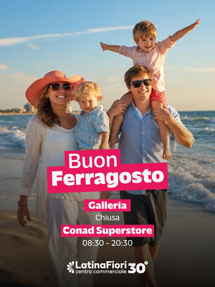 Buon Ferragosto da Latina Fiori 🌊