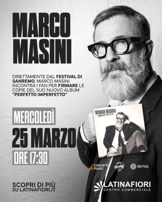 Firmacopie Marco Masini